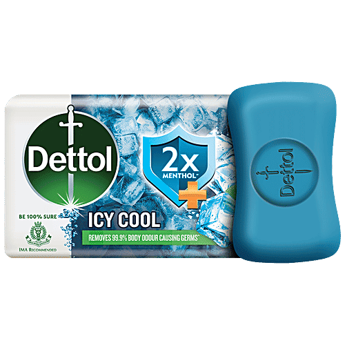 Dettol Intense Cool Soap, 75 g