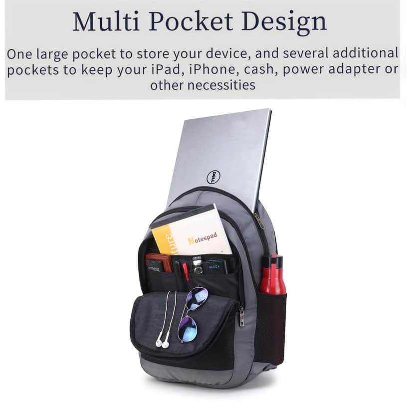 Kickonn casual backpack Laptop Bag/Backpack for Men Women Boys Girls/Office,School College with Rain Cover view 2