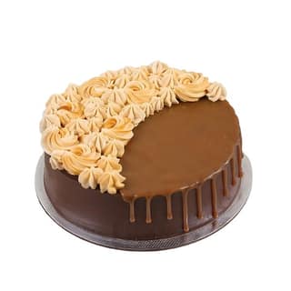 Chocolate Caramel Cake Half Kg