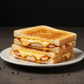 Chicken Cheese Toast Sandwich