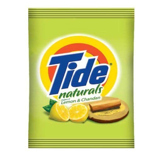 Tide Naturals Detergent Powder- Lemon and Chandan, 500 gm