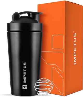 Impetus Stainless Steel White 700 mL Shaker ( Pack of 1 )