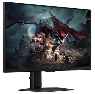 Samsung 32" (80cm) Odyssey G5 Fast IPS 2K Gaming Monitor|QHD 2560 x 1440|180 Hz|1ms|350nits|HDR 400|AMD FreeSync|Ports-DP,HDMI,Headphone|Height-Tilt-Pivot Adjustable Stand|LS32DG500EWXXL|Black