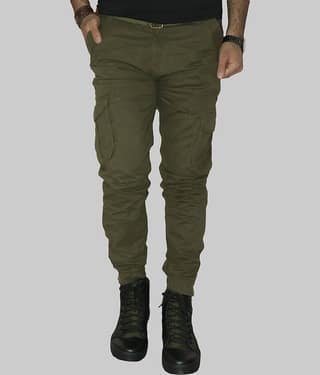 Urban Legends Regular Flat Men's Cargos - Off White ( Pack of 1 )