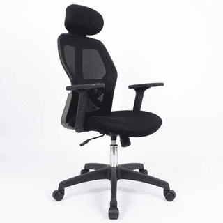 Ergonomic High Back Mesh Office Swivel Chair with Adjustable Headrest and Armrests