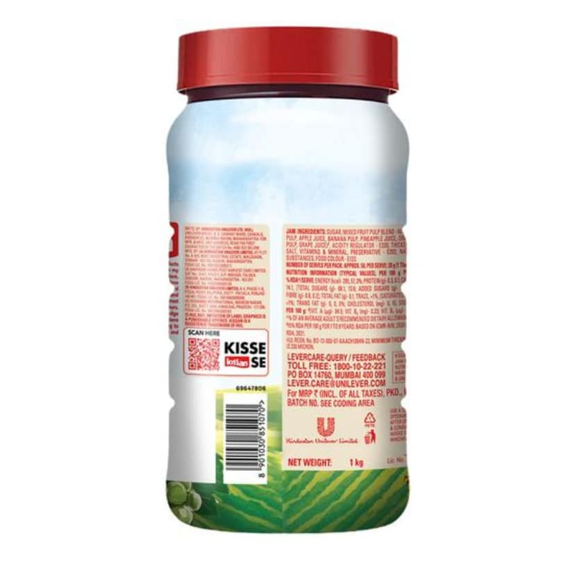 Kissan Mixed Fruit Jam 500 Gms view 3