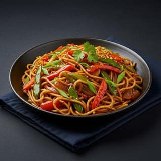 Schezwan Veg Noodles