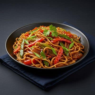Schezwan Veg Noodles