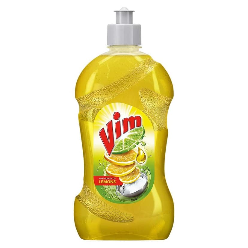 Vim Dishwash Liquid Gel Lemon, 500 ml