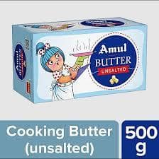 Amul Butter Unsalted, 500 G