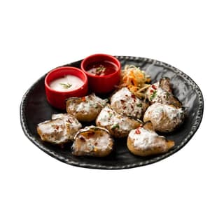 Chicken Momos Malai (Half)