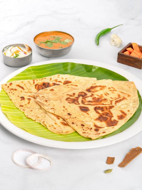 CHAPATHI WITH KURMA