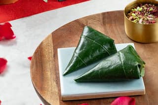 Rose Thandak Supari Saada Paan (Pack of 4)