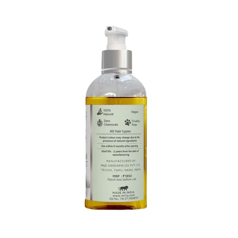 MrilQ Healthy Hair | Hair Oil | Hair Fall Control | Hair Strengthening | Increases Volume view 3