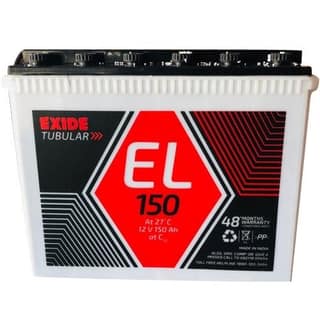 Exide El150 48 150Ah 48Months