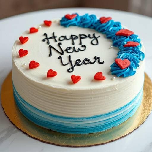 Blueberry Bliss Cake - 1 Kg - Eggless