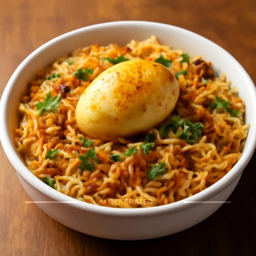 Egg biriyani