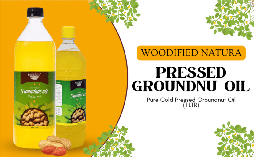 Woodpressed Groundnut Oil view 3