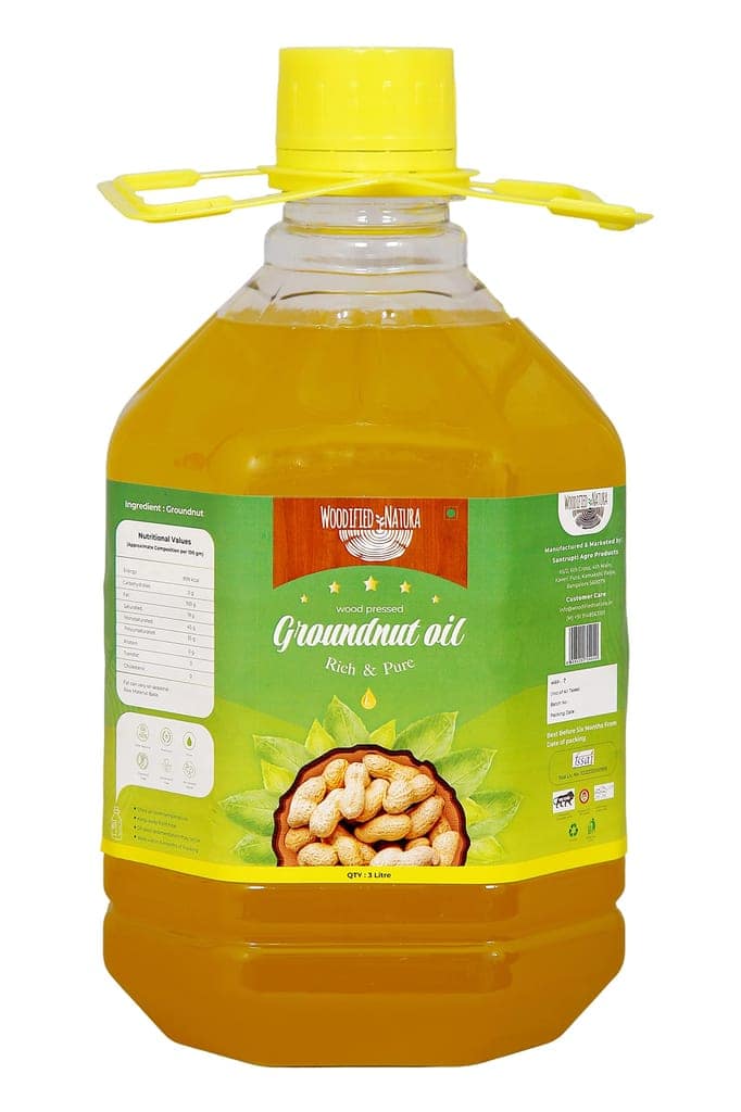 Woodpressed Groundnut Oil view 7