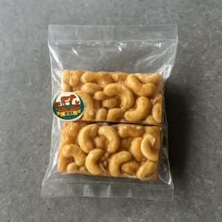 KORRA BALAMANI Icon's cashew chikki