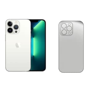 SKINOVITA Compatible For Apple iPhone Unbreakable Transparent Hydrogel Membrane, Back Screen Guard Protector (Scratchproof/Self Healing)(Matte)