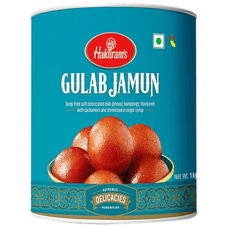Haldiram's Sweets - Gulab Jamun, 1 Kg Pouch
