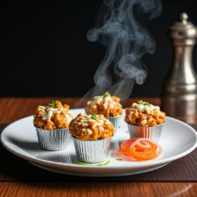 Chicken Cheese Shots