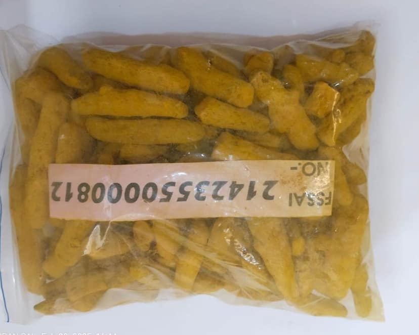 Processed Turmeric view 3