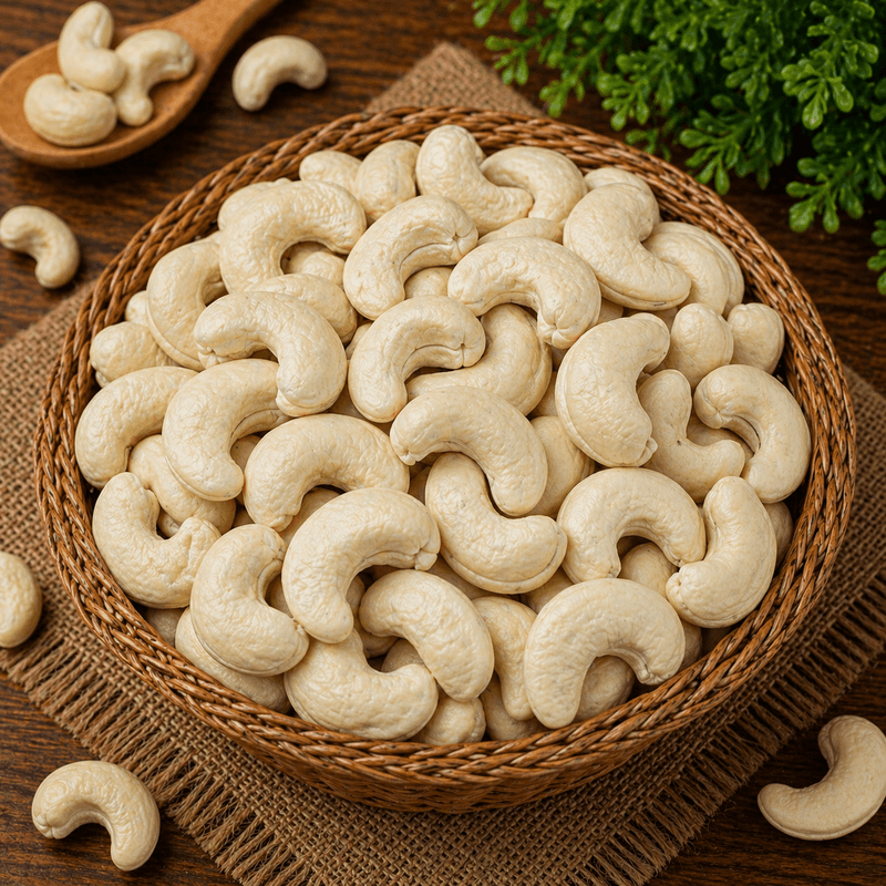 Cashew 180 Count (500g) | Premium Whole Cashew Nuts | Healthy Snacking & Cooking
