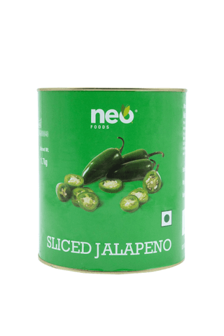 Neo Foods Sliced Jalapeno 2.9 Kg Can