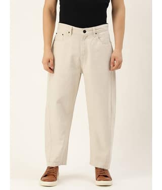 Bene Kleed Regular Fit Basic Men's Jeans - Beige ( Pack of 1 )