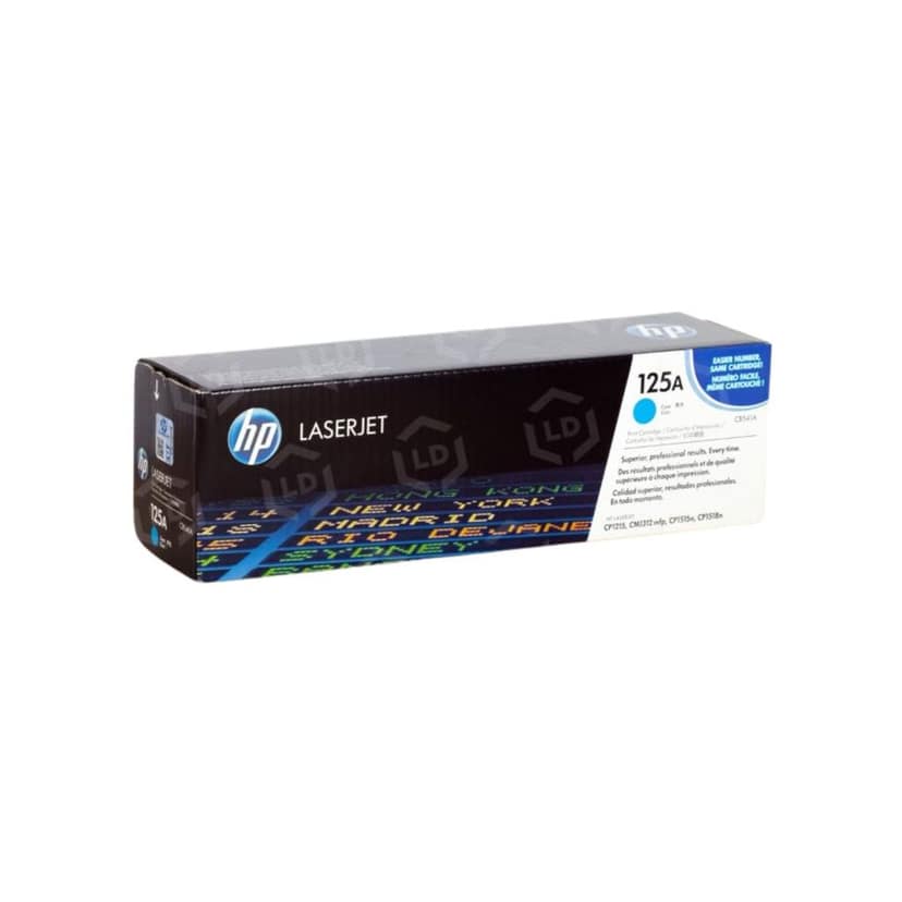 HP 125A Cyan Original LaserJet Toner Cartridge (CB541A) view 4