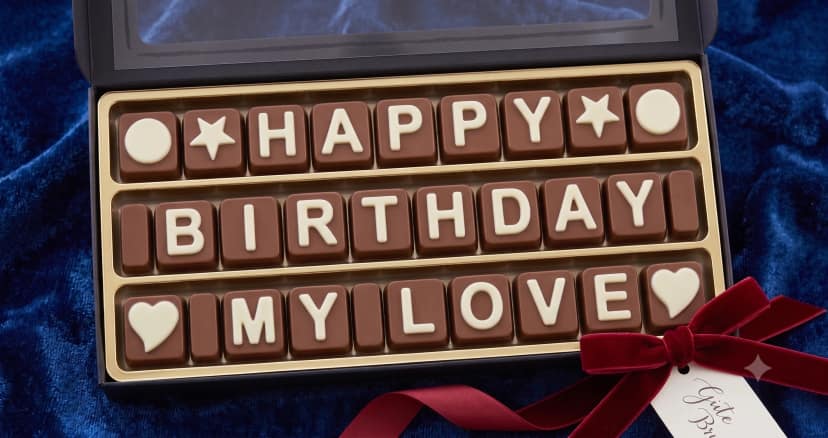 Alphabetic Chocolate A Sweet & Personalized Gifting Delight view 2