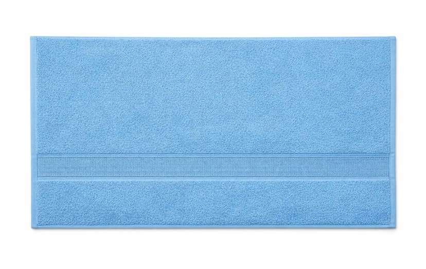 Light Blue Terry Hand Towel view 2