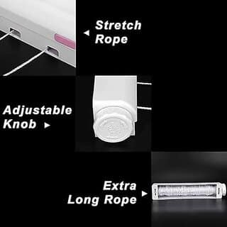 Cloth Hanging Rope Retractable | extendable Clothes line | Laundry Dry Rope | wall Mounted Balcony Hanger | Automatic Retractable Clothesline | view 6
