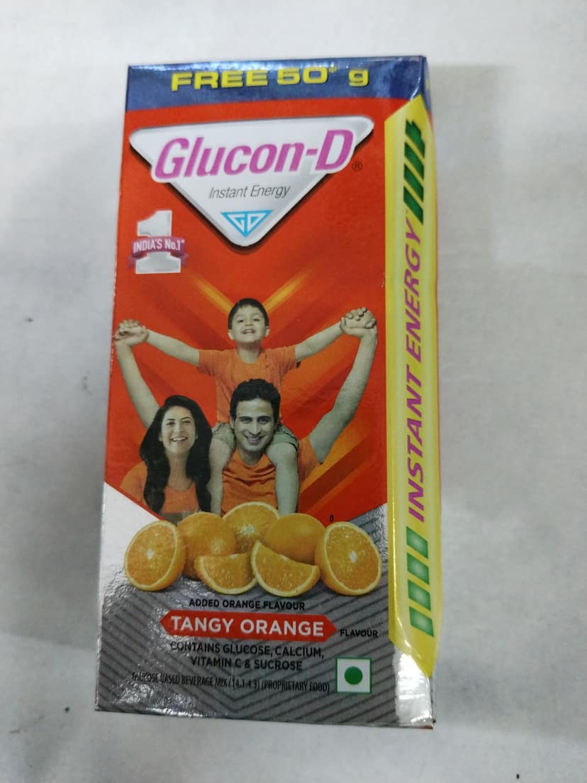 Gloucon-D instant energy tangy orange flavour