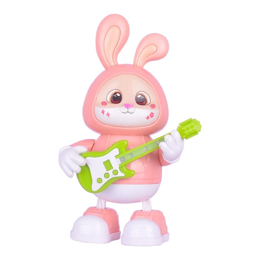 Dancing Rabbit Toy | Dancing Bunny Toy | Dancing Easter Bunny Toy | Rabbit Dancing Toy | Rabbit Guitarist Toy | Kids Toys | Children's Toys | Toys For Kids | Dancing Toys | Electronic Toys | Cute Rabbit Dancing Toy