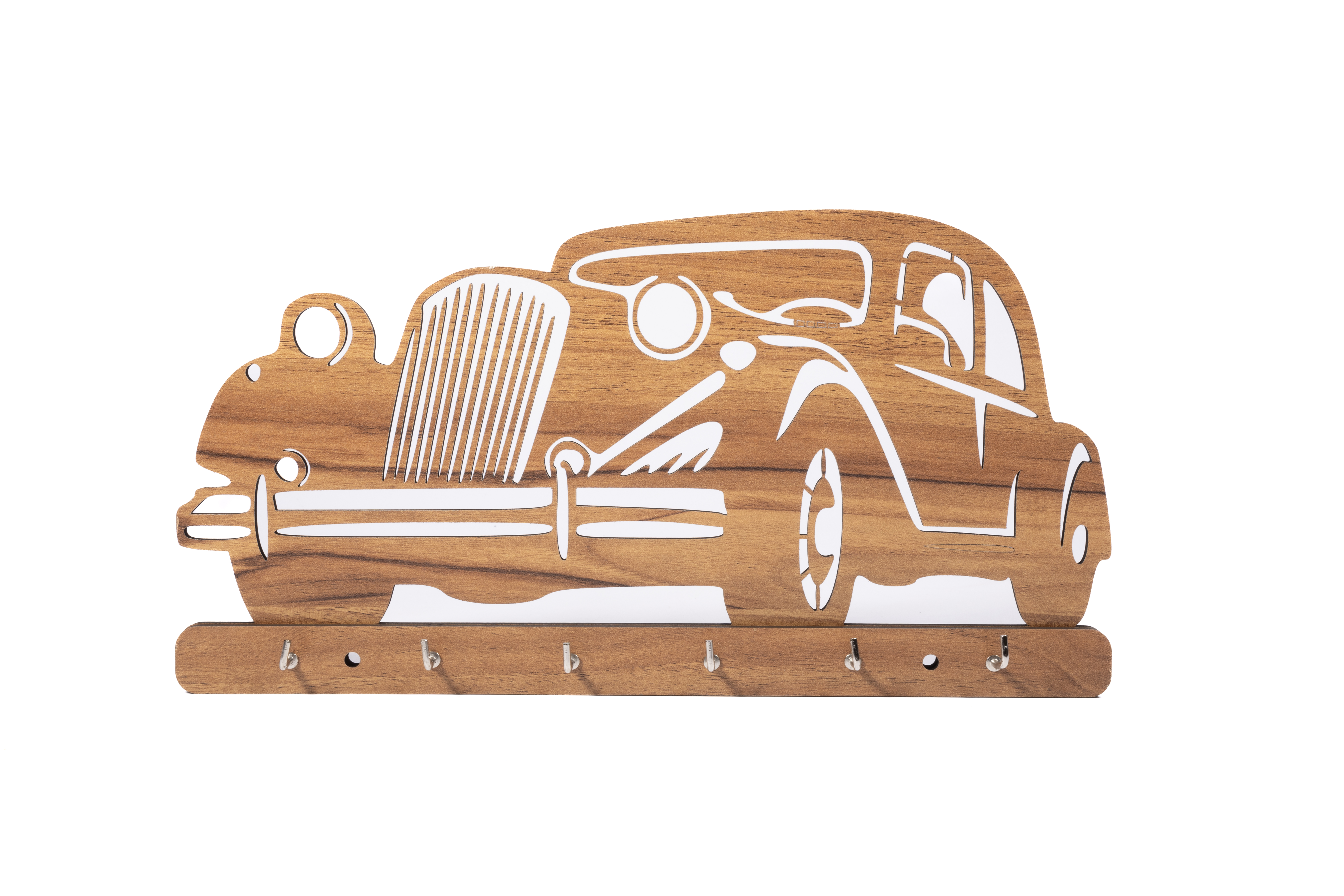 Vintage Car Design Key Holder view 3