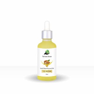 Terrene Green Cold Wood Pressed Almond Oil - 50ml