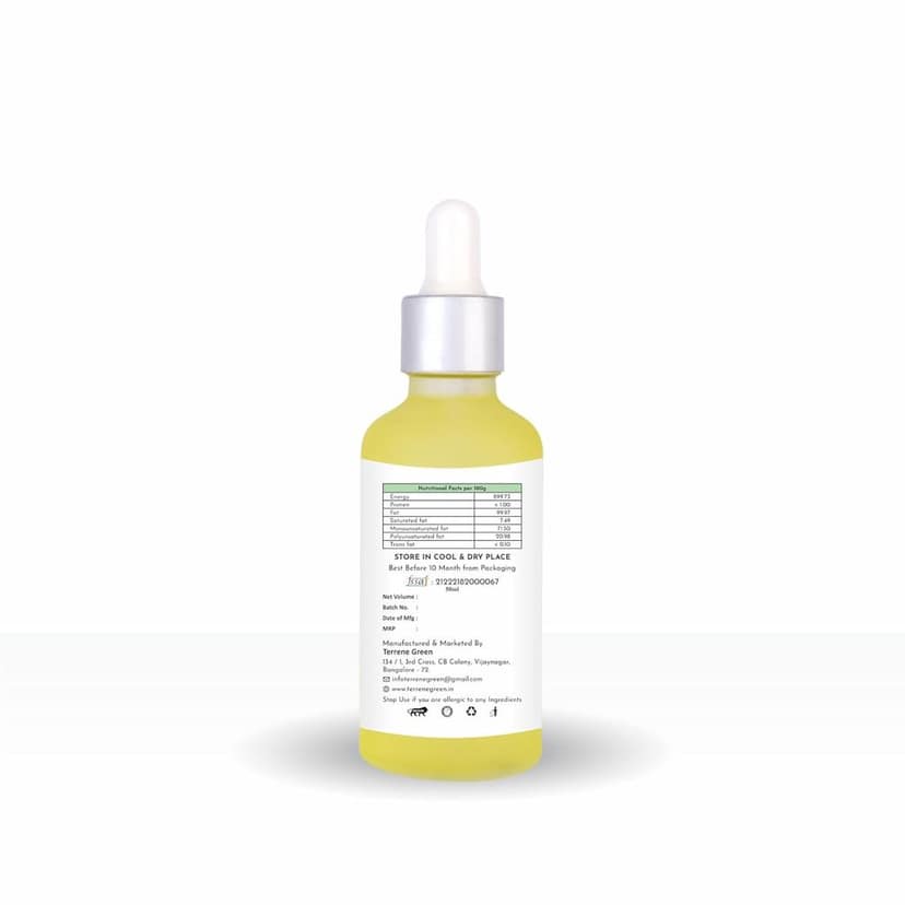 Terrene Green Cold Wood Pressed Almond Oil - 50ml view 2
