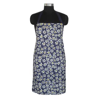 AIRWILL, 100% Cotton Designer Self Designed Bib Apron, Sized 65cm in Width and 80cm in Length with 2 Long Straps on Both Sides and Adjustable Buckle on Top. Pack of 1 pc