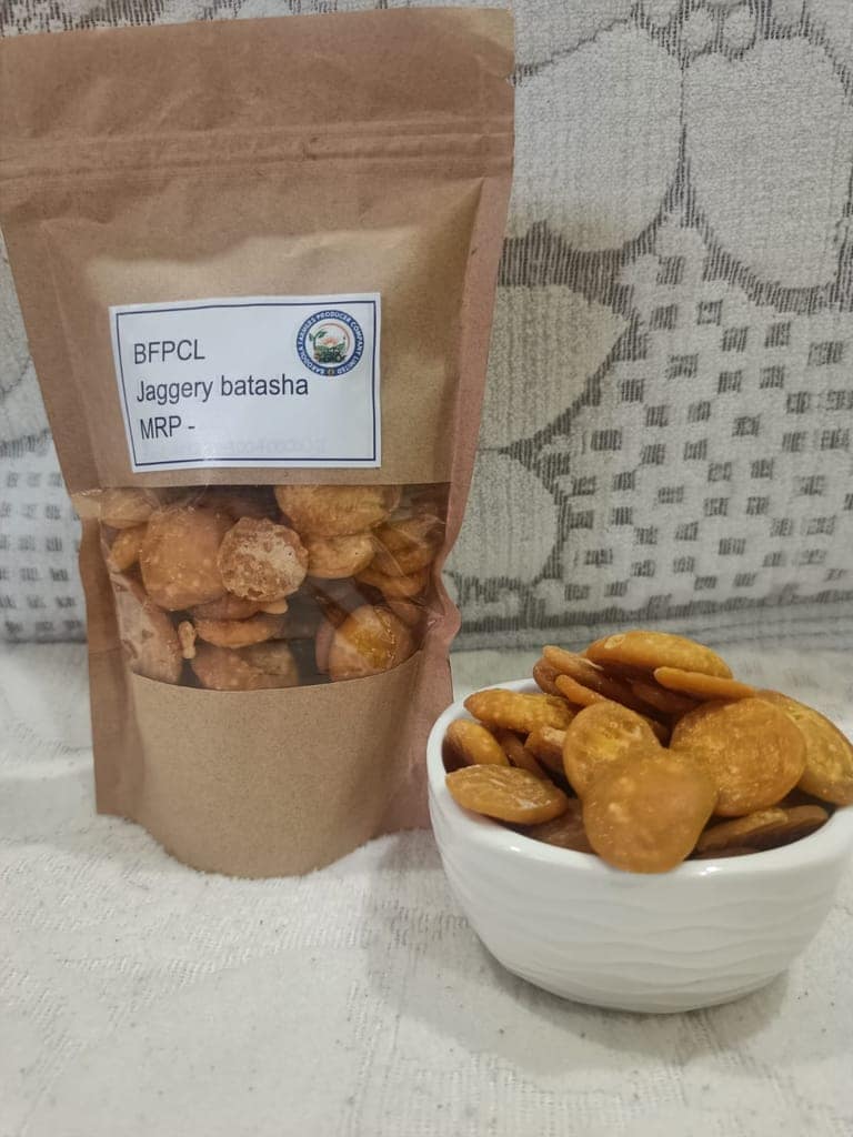 Eco-Friendly Rakhi with Jaggery Batasha view 3