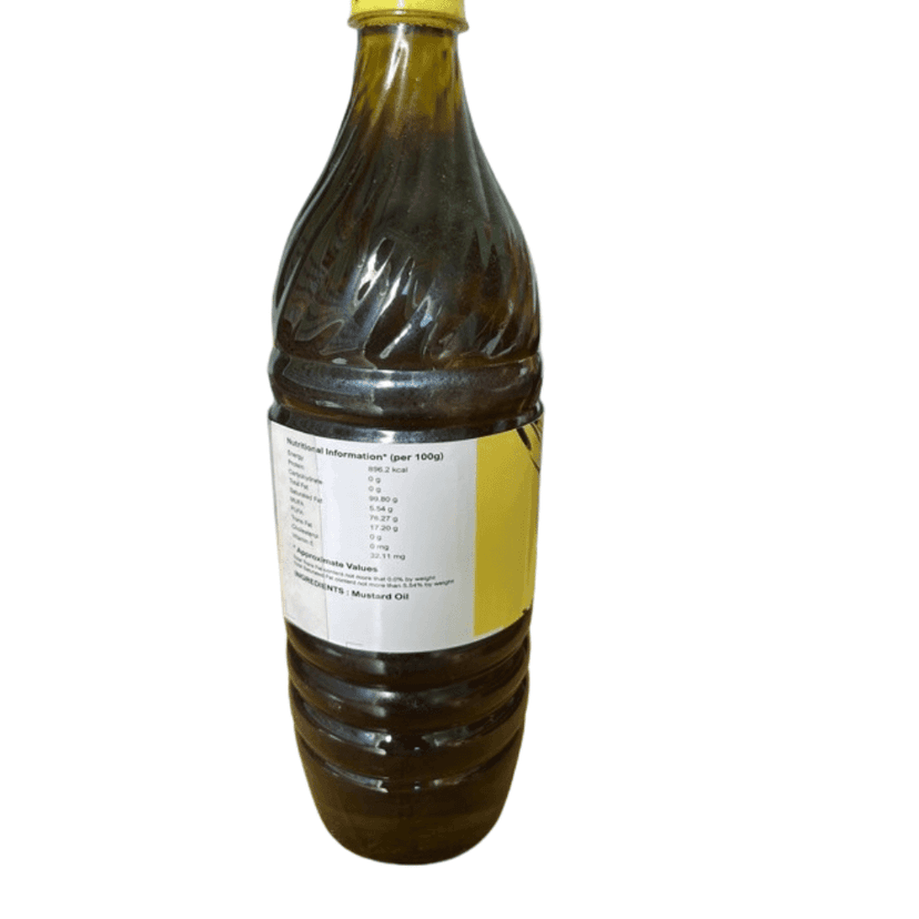 Kachi Ghani Mustard Oil view 3