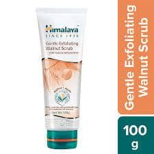 Himalaya Gentle Exfoliating Face Scrub - Walnut & Apple, Removes Dead Skin Cells, No Harmful Chemicals, 100% Herbal Actives, 100 G