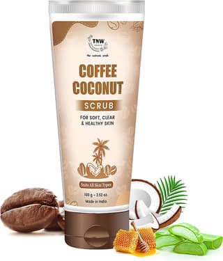 TNW - The Natural Wash Coffee Coconut Scrub For Radiant & Healthy Skin, 100G