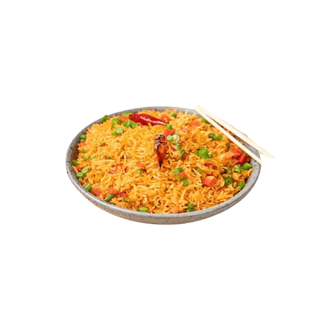 Veg Garlic Rice Half