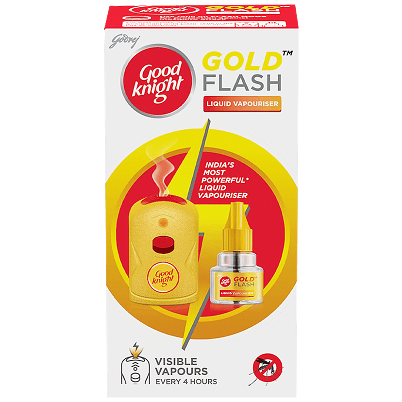 Good Knight Flash Liquid Vapouriser Refill, 45 Ml view 2