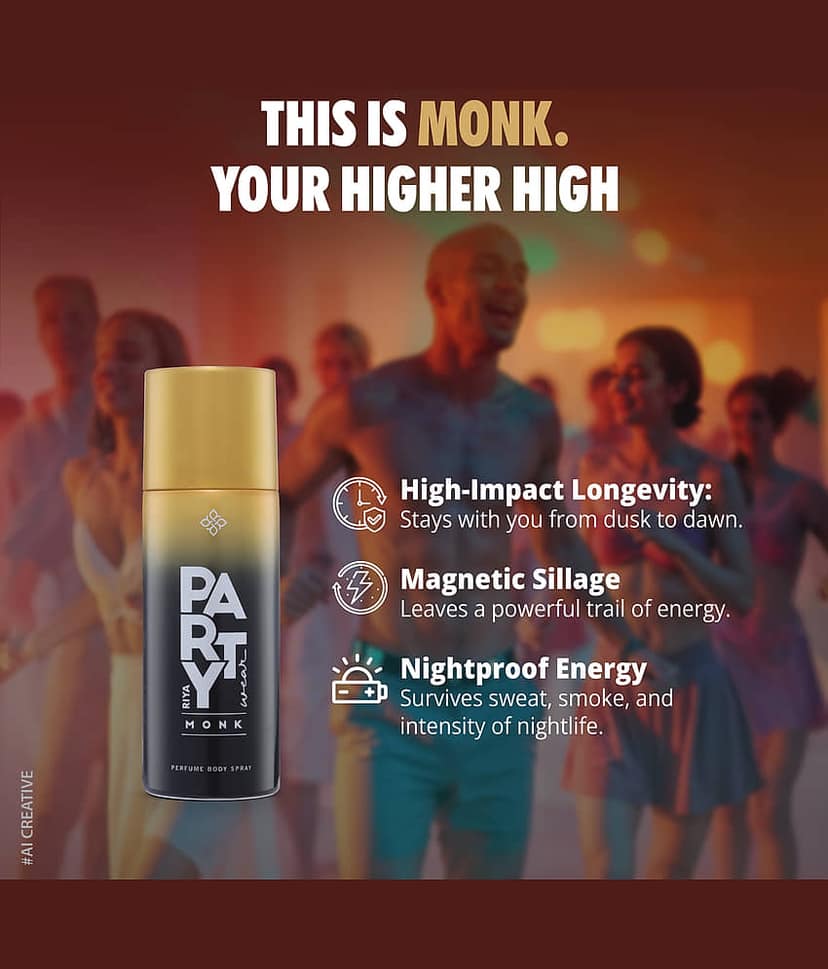 Riya Party Wear Combo Perfume Body Spray Deodorant Spray for Men 300 ml ( Pack of 2 ) view 2