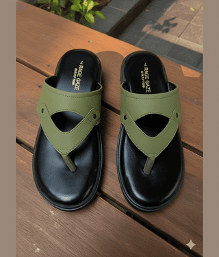 RAGE GAZE SL-GREEN - Green Men's Sandals