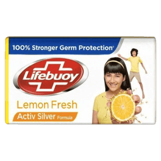 Lifebuoy Bathing Soap Lemon Fresh 100% Stronger Germ Protection 4 x 125g